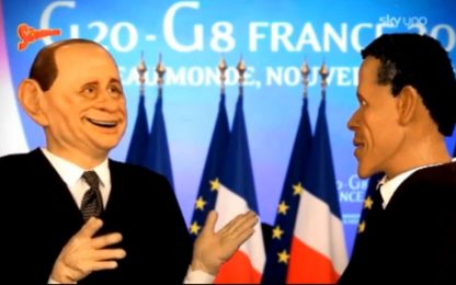 Il G8 de Gli Sgommati, Berlusconi a Obama: “Mi mandi J.Lo?”