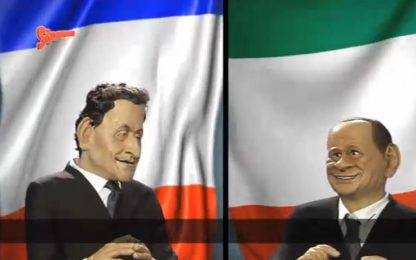 Gli Sgommati: Silvio, Sarkozy e “La differenza tra me e te”