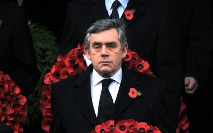 Bufera su Gordon Brown: gaffes sui caduti in Afghanistan