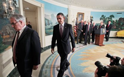 Riforma delle banche: borse e uomini d'affari bocciano Obama