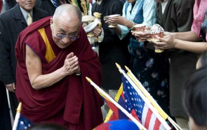 Cina: Usa riparino a danni causati da visita Dalai Lama