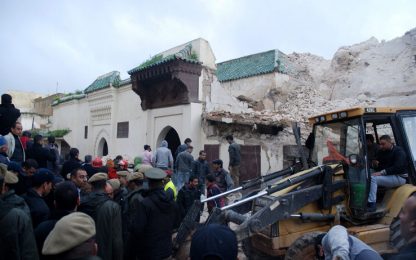 Marocco, minareto crolla su fedeli. Almeno 40 vittime