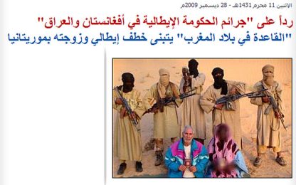 Mali, smentita liberazione della moglie di Cicala