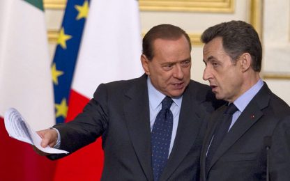 Rom, scontro Sarkozy-Ue. Berlusconi: "Io sto con la Francia"