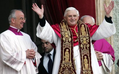 Benedetto XVI a cinque anni dall'elezione a Pontefice
