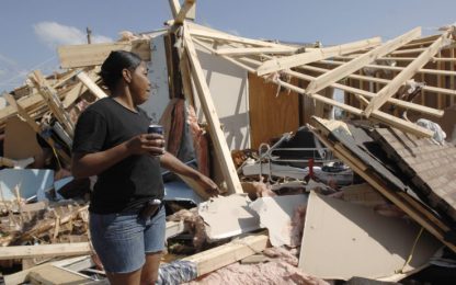 Mississippi travolto dai tornado: 10 morti