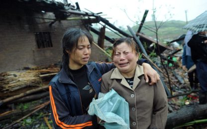 Maltempo Cina, un tornado semina distruzione e morte