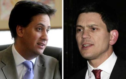Gran Bretagna, nel Labour è sfida tra i fratelli Miliband