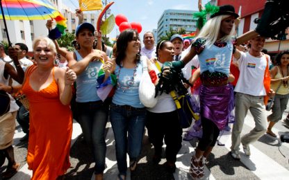 A Cuba gay in piazza guidati dalla nipote di Fidel