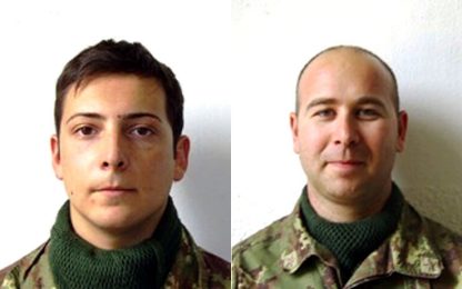 Afghanistan, uccisi due soldati italiani
