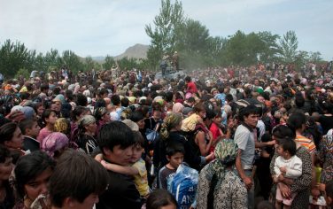 APTOPIX Kyrgyzstan Unrest