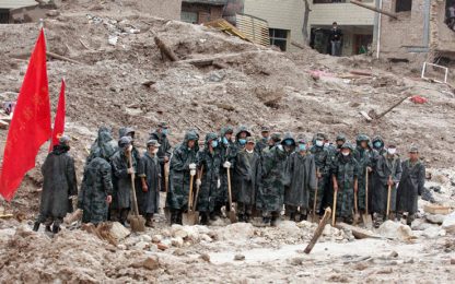 Cina, lutto nazionale per le vittime delle inondazioni