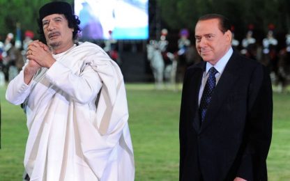 Berlusconi: "Trattato Italia-Libia esempio di diplomazia"