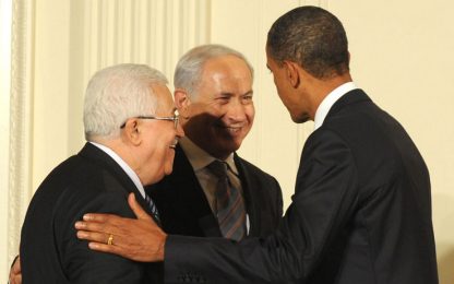 Medio Oriente, Obama: "Entrambi i leader vogliono la pace"