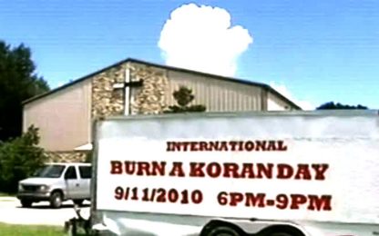 Il pastore evangelico: l'’11 settembre bruciamo il Corano