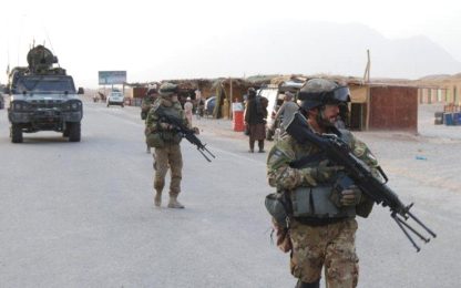 Afghanistan, ferito un altro militare italiano