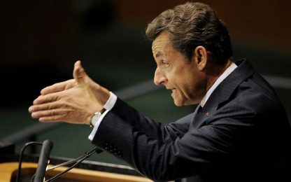 Sarkozy: "Serve una tassa sulle transazioni finanziarie"