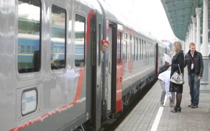 Da Mosca a Nizza sui binari: arriva il treno superlusso