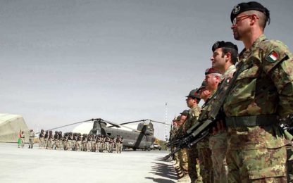 Afghanistan, Kabul dice no alle bombe sugli aerei italiani