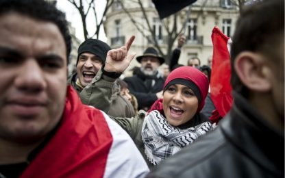 Marocco in piazza per la manifestazione nata su Facebook