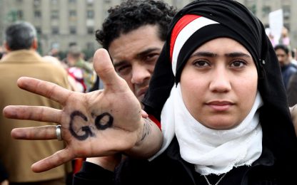 In Rete la primavera del Cairo, tra orgoglio e battute