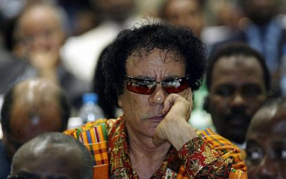 Dalla piazza a Twitter, tutti contro Gheddafi