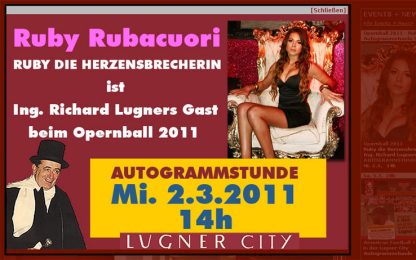 Ruby, l'ultimo scandalo a Vienna