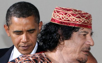 Libia, l'Aja apre un'inchiesta. Obama: Gheddafi oltraggioso