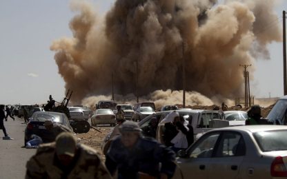 Libia, l'Ue agli insorti: dialogo, ma niente riconoscimento
