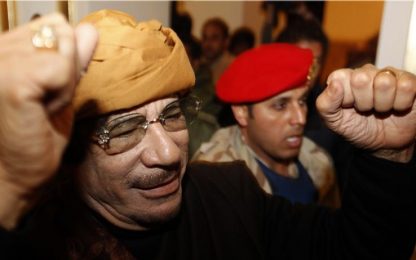 Libia, ancora bombe sul bunker di Gheddafi