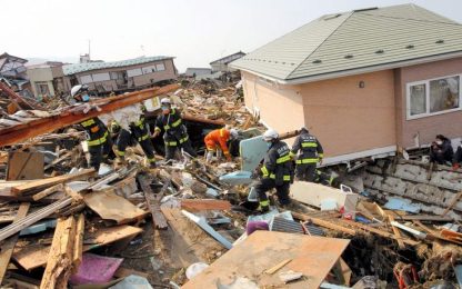 Le vittime del terremoto in Giappone sono almeno 5mila