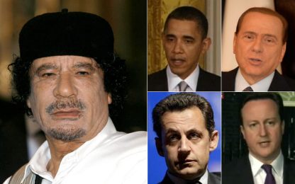 Libia, tensione tra Francia e Italia sul dopo Gheddafi