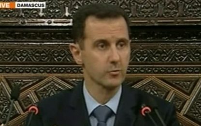 Assad: "La Siria è vittima di un grande complotto"