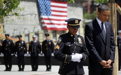 Bin Laden, Obama a Ground Zero in ricordo delle vittime