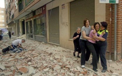 Spagna, le immagini del terremoto nel sud del Paese