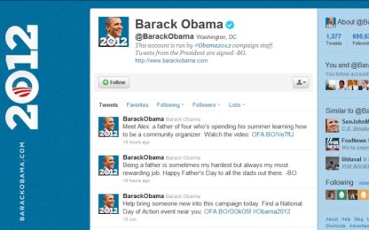 Presidenziali Usa 2012: Obama riscopre Twitter