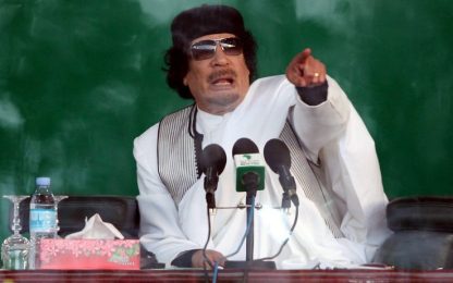 Mandato di arresto dell'Aja contro Gheddafi