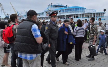 Russia, affonda una nave sul Volga. Centinaia di vittime