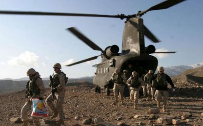 Afghanistan, precipita elicottero Usa. Oltre trenta morti