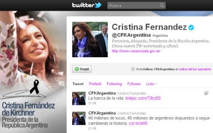 Elezioni in Argentina, la sfida a colpi di tweet