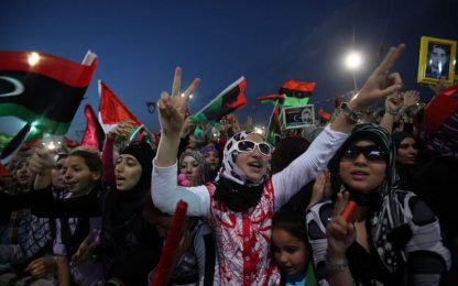 Il Cnt annuncia: "La Libia è liberata". Folla in tripudio