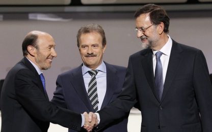 Faccia a faccia spagnolo: vittoria ai punti per Rajoy