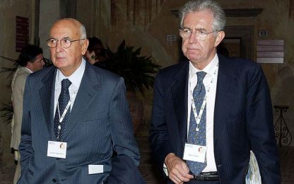 Monti debutta al Senato. Di Pietro apre a un suo governo