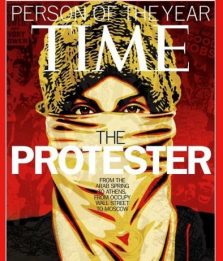 Time premia le proteste: l'uomo dell'anno è "Il Dimostrante"