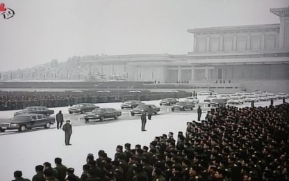 Corea del Nord, funerali sotto la neve per Kim Jong-il
