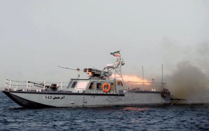 L'Iran: "Due nostre navi da guerra sono nel Mediterraneo"