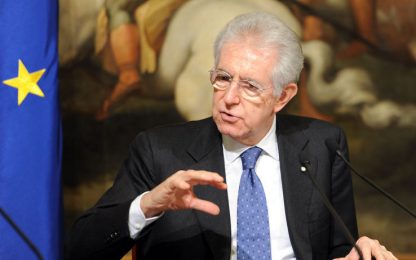 Monti: "Il mio governo ha perso l'appoggio dei poteri forti"