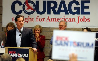 Usa 2012, Santorum sfonda nel Midwest e riapre la partita