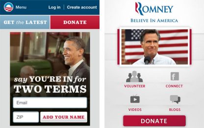 Obama e Romney, parte la sfida a chi raccoglie più fondi