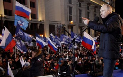 Russia, Putin: "Ho vinto in una lotta onesta e aperta"